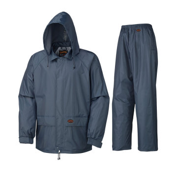 Heavy Work Breathable Adult PU Rain Suit